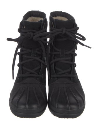 UGG Suede Lace-Up Boots