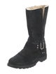 UGG Suede Moto Boots