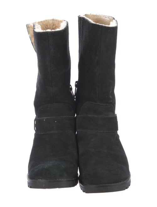 UGG Suede Moto Boots