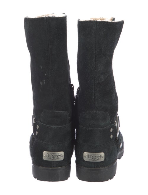 UGG Suede Moto Boots