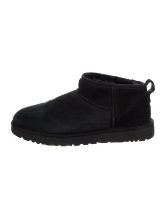 UGG Suede Lace-Up Boots