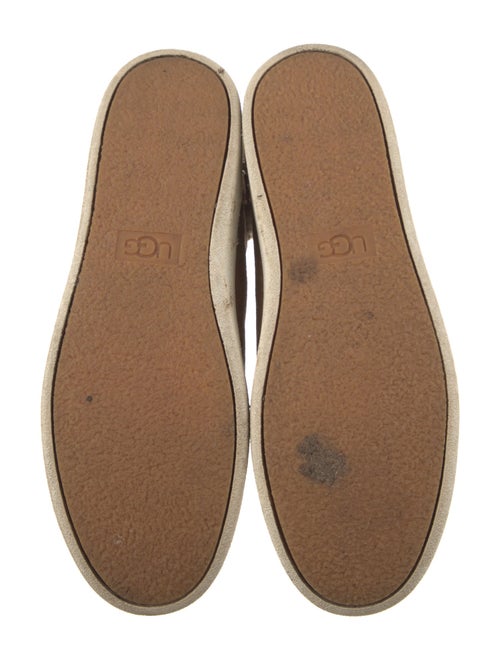 UGG Suede Colorblock Pattern Sneakers