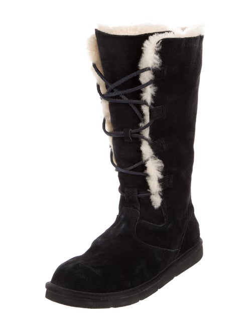UGG Suede Lace-Up Boots