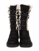 UGG Suede Lace-Up Boots