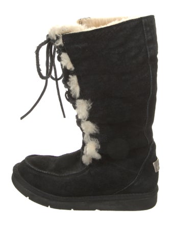 UGG Suede Lace-Up Boots