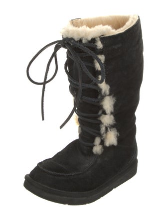 UGG Suede Lace-Up Boots