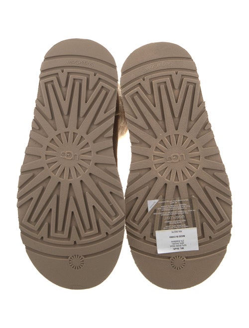 UGG Suede Graphic Print Sock Boots