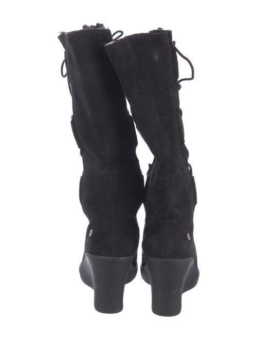 UGG Suede Lace-Up Boots