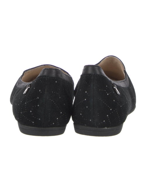 UGG Suede Crystal Embellishments Loafers