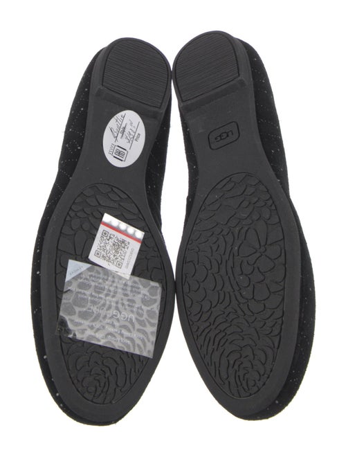 UGG Suede Crystal Embellishments Loafers