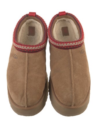 UGG Suede Graphic Print Mules