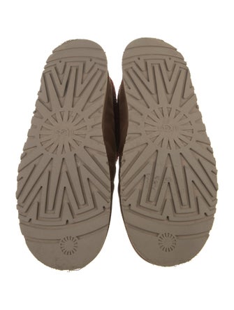 UGG Suede Graphic Print Mules