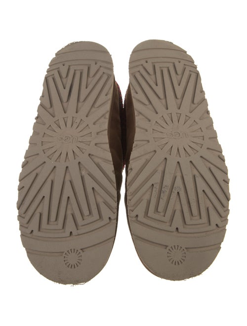 UGG Suede Graphic Print Mules