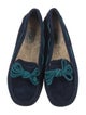 UGG Suede Bow Accents Moccasins