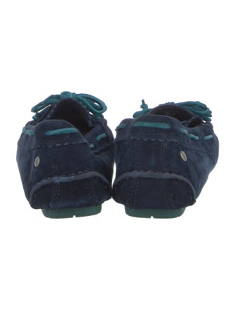 UGG Suede Bow Accents Moccasins