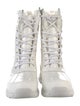 UGG Patent Leather Lace-Up Boots