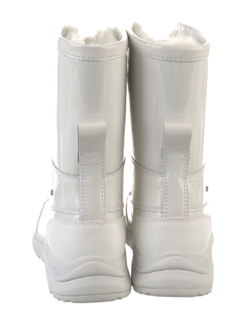 UGG Patent Leather Lace-Up Boots