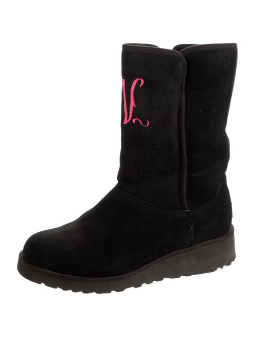UGG Suede Lace-Up Boots