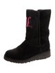 UGG Suede Lace-Up Boots