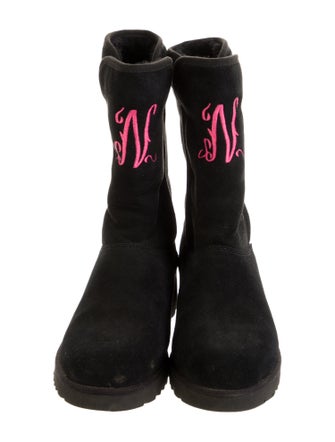 UGG Suede Lace-Up Boots