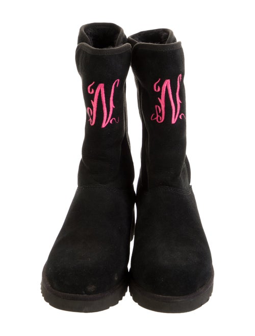 UGG Suede Lace-Up Boots