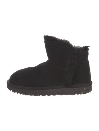 UGG Suede Lace-Up Boots