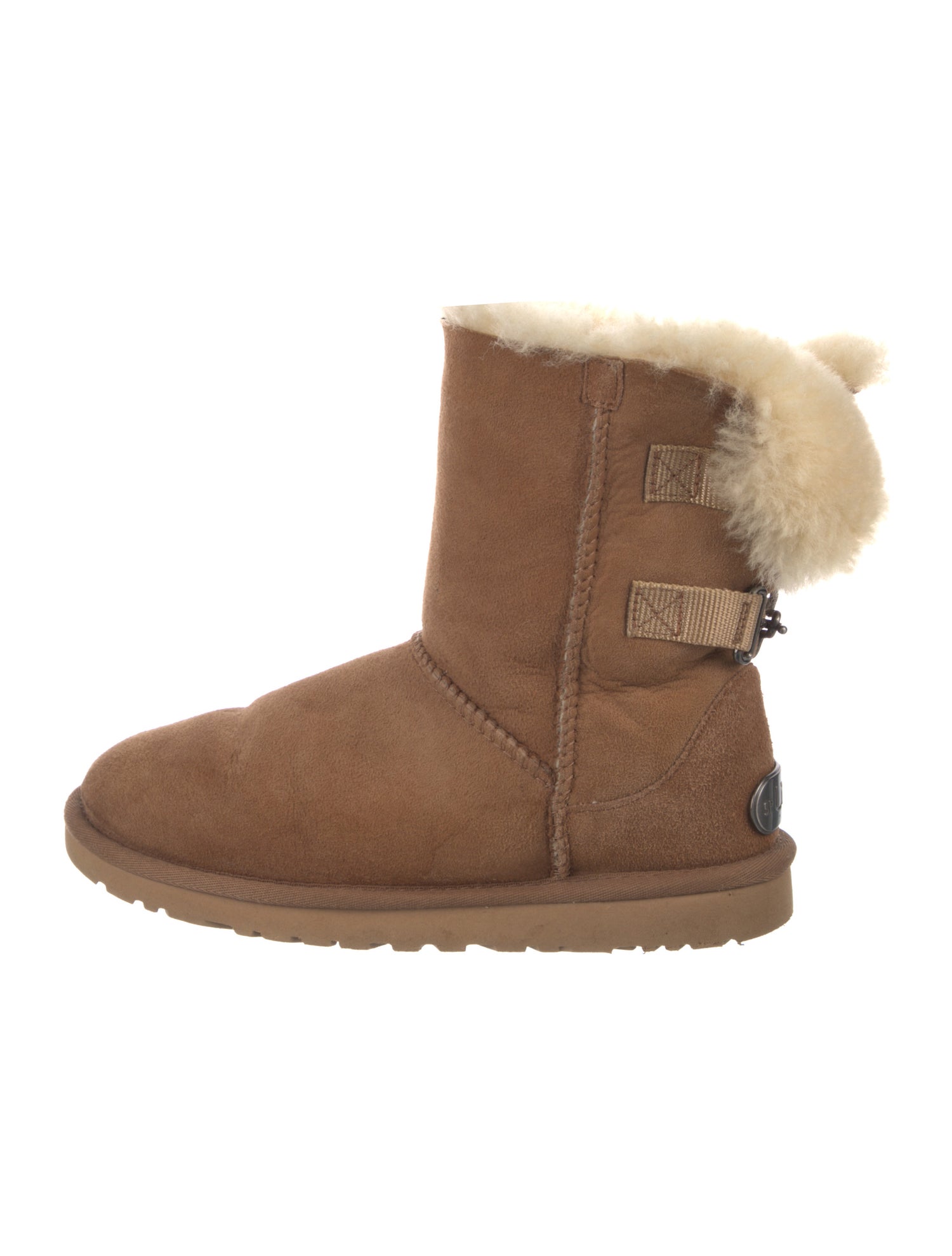UGG Suede Bow Accents Boots
