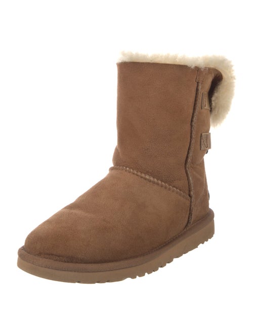 UGG Suede Bow Accents Boots