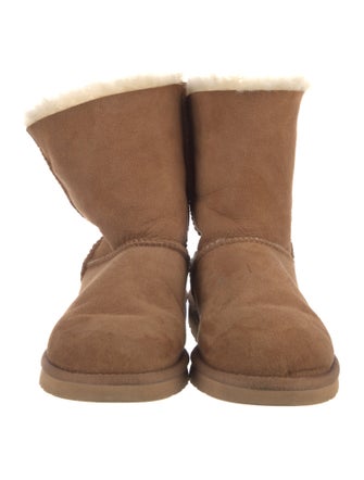 UGG Suede Bow Accents Boots