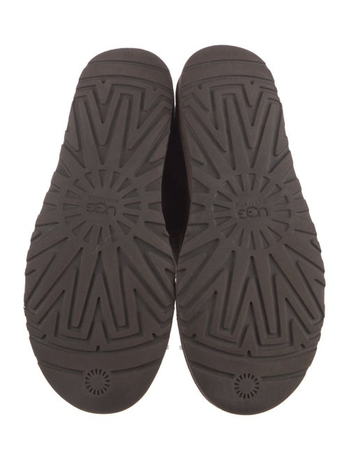 UGG Suede Fur Trim Boots