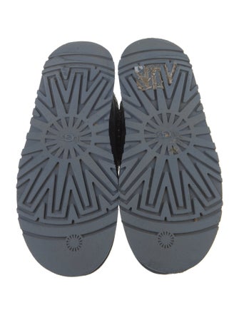 UGG Suede Embroidered Accent Flats