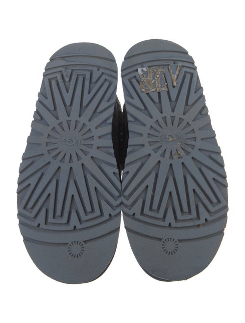 UGG Suede Embroidered Accent Flats