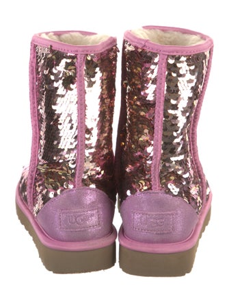 UGG Sequins Sequin Embellishments Combat Boots