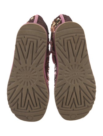 UGG Sequins Sequin Embellishments Combat Boots