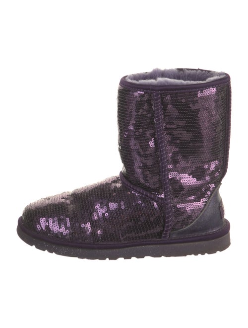 UGG Sequins Sequin Embellishments Combat Boots