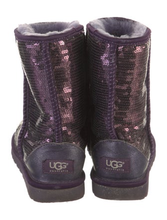 UGG Sequins Sequin Embellishments Combat Boots