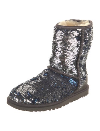 UGG Sequins Combat Boots