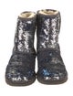 UGG Sequins Combat Boots