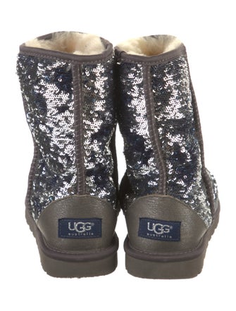 UGG Sequins Combat Boots