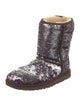 UGG Sequins Colorblock Pattern Boots
