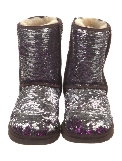 UGG Sequins Colorblock Pattern Boots