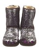 UGG Sequins Colorblock Pattern Boots