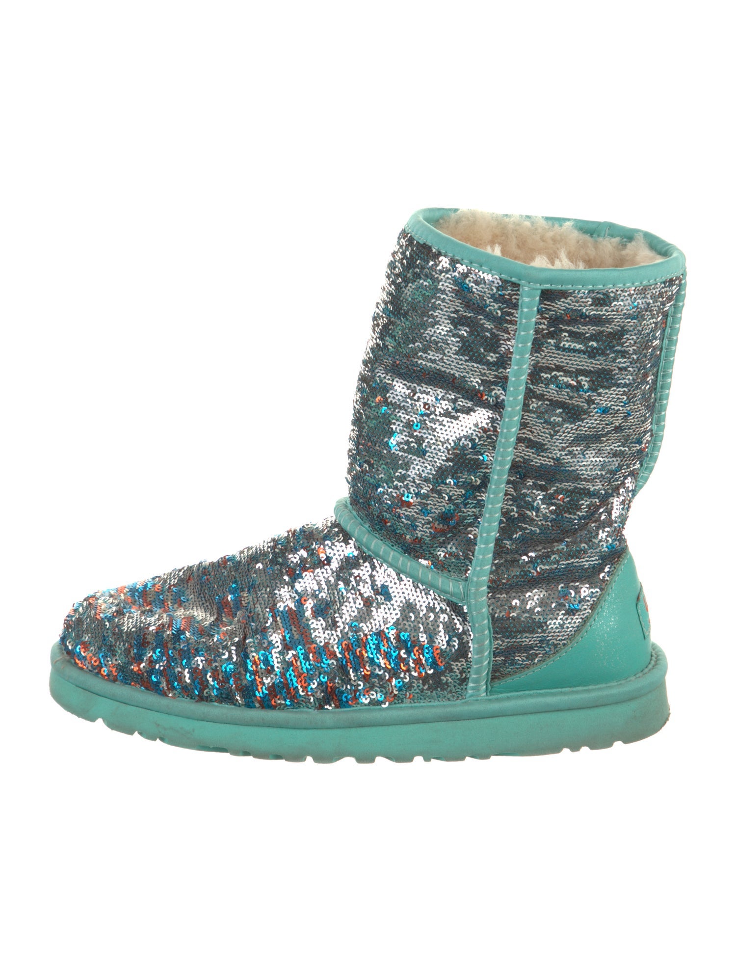 UGG Sequins Combat Boots