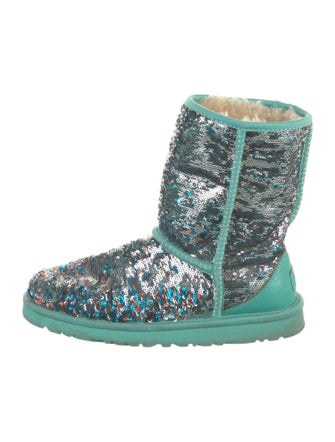 UGG Sequins Combat Boots