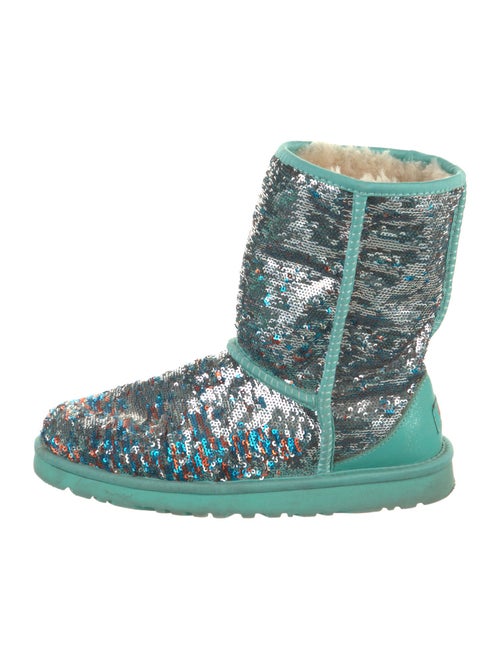 UGG Sequins Combat Boots