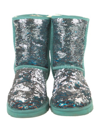 UGG Sequins Combat Boots