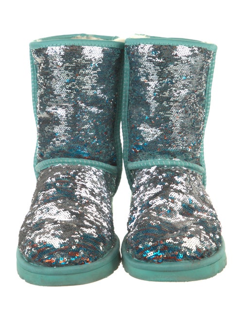 UGG Sequins Combat Boots