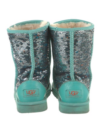 UGG Sequins Combat Boots