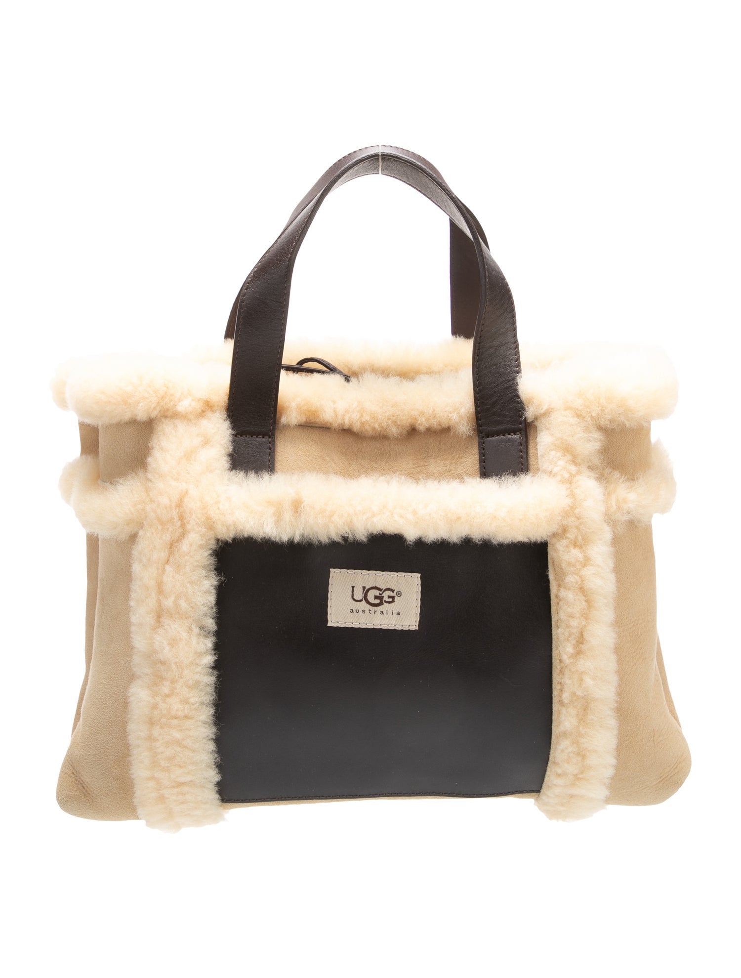 UGG Shearling Top Handle Bag