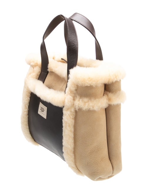 UGG Shearling Top Handle Bag